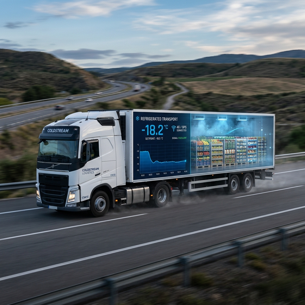 Cold Chain Monitoring: GPS + High-Accuracy Temperature Tracking for Modern Fleets