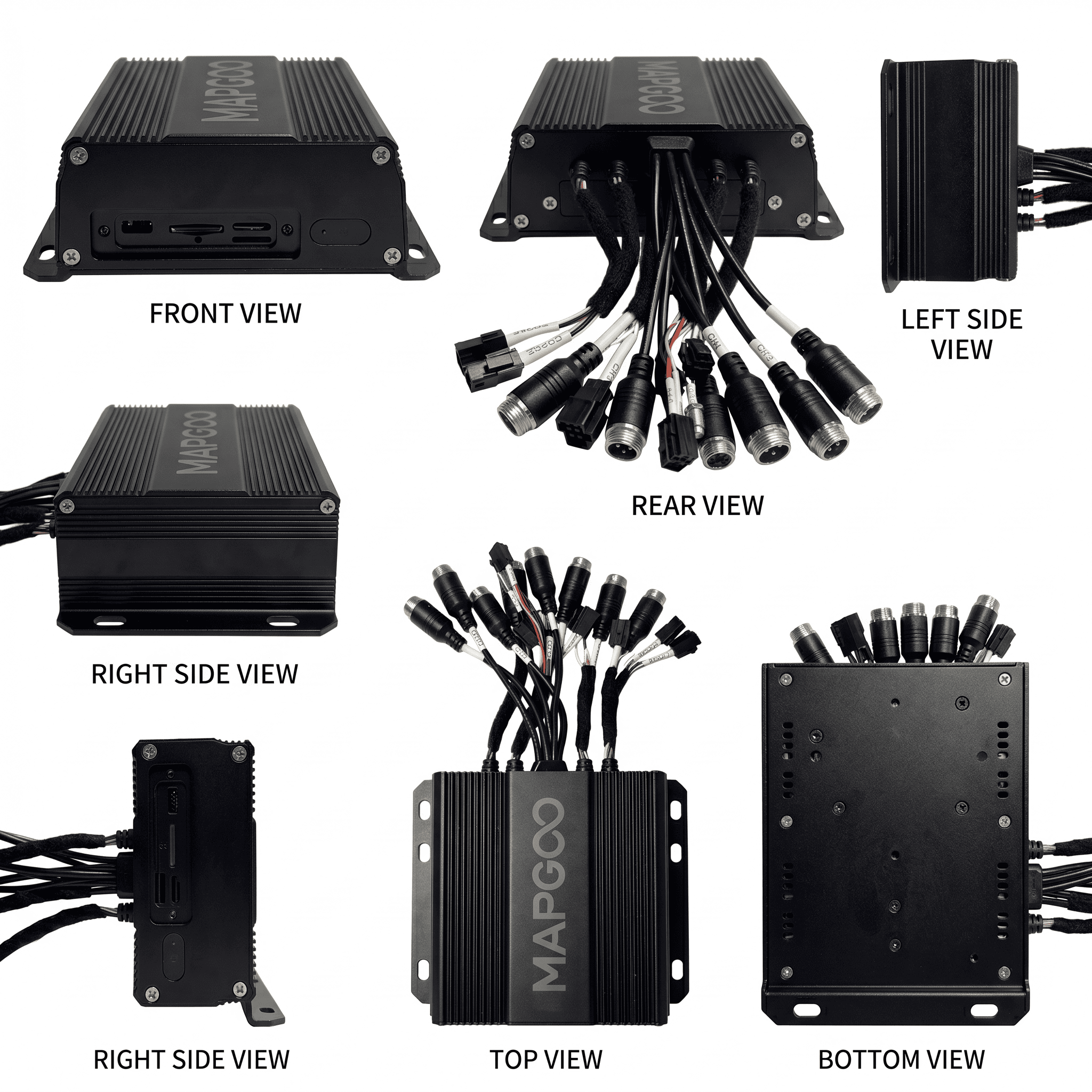 D606 4G 6-Channel Dual-SIM Smart Vehicle Terminal - View 2
